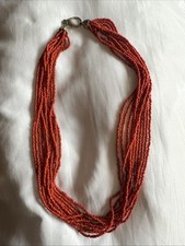 Collana corallo torchon usato  Scarlino