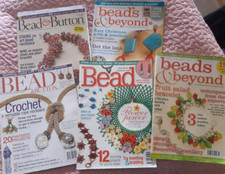 Collection beading magazines for sale  UK