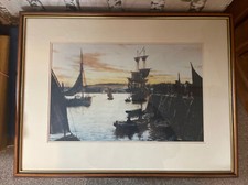 Boat print for sale  MINEHEAD