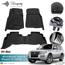 Tapetes de assoalho de carro para Mitsubishi Pajero Wagon IV V80 2006- 3D conjunto de 4 peças comprar usado  Enviando para Brazil