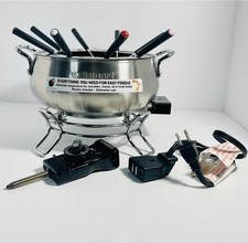 Conjunto de máquina de fondue elétrico Cuisinart modelo CFO-3SS 3 quartos comprar usado  Enviando para Brazil