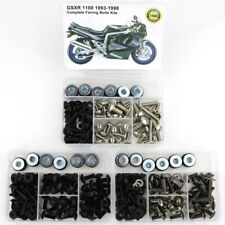 Kit de parafusos de carenagem parafusos fixadores adequado para 1993-1998 Suzuki GSXR 1100 1996 1997, usado comprar usado  Enviando para Brazil