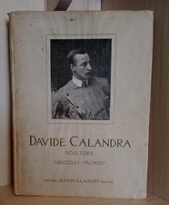 Davide calandra scultore usato  Italia