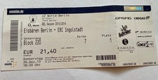 Eishockey sammler ticket gebraucht kaufen  Woltersdorf
