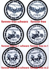 Forever free aufnäher gebraucht kaufen  Diekholzen