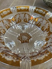 überfang kristallschale rosen gebraucht kaufen  Anröchte