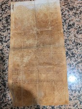 Pergamena anno 1445 usato  Castelleone