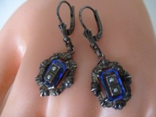 Saphir saatperlen hrringe gebraucht kaufen  Hanau