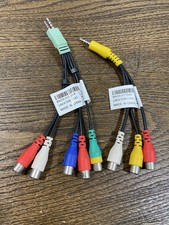 Cabo adaptador componente AV áudio vídeo OEM Samsung LED TV BN39-01154W BN39-01154 comprar usado Cabo adaptador componente AV áudio vídeo OEM Samsung LED TV BN39-01154W BN39-01154 comprar usado  Enviando para Brazil