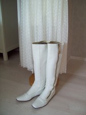 Gucci stiefel ecru gebraucht kaufen  Burgau