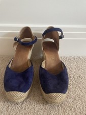 blue wedges royal for sale blue wedges royal for sale POTTERS BAR