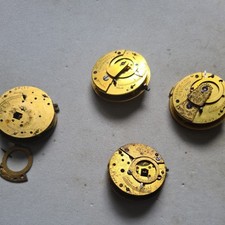 Four antique fusee for sale  LONDON