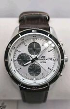 Relógio masculino CASIO EDIFICE EFR-526L-7A mostrador branco  comprar usado  Enviando para Brazil