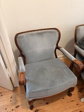 Biedermeier sessel himmelblaue gebraucht kaufen  Berlin