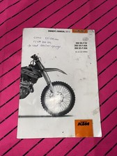 Owners manual ktm for sale  CHARD