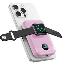 Usado, Banco de energia magnético sem fio 10800mAh carregamento rápido 4 em 1 para iPhone e Apple... comprar usado  Enviando para Brazil