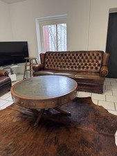 Edles ledersofa runder gebraucht kaufen  Düsseldorf