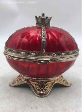 Red elegant silverplated for sale  Detroit