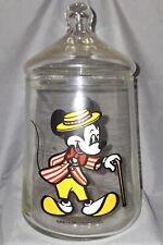 Prato de doces vintage circo Mickey vidro com tampa 1975 comprar usado  Enviando para Brazil