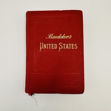 Baedeker’s United States 1909 Antique Travel Guide Books Rare Complete Maps, usado comprar usado  Enviando para Brazil