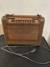 Antigo Philco Modelo 46-350 AM Rádio Portátil Roll Top Para Peças Ou Restauração comprar usado  Enviando para Brazil