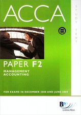 Acca management accounting for sale  UK