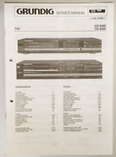 Grundig service manual gebraucht kaufen  Schwäbisch Hall