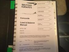 Manuais de carga e equilíbrio British Airways Concorde em PDF enviados por e-mail wetransfer comprar usado  Enviando para Brazil