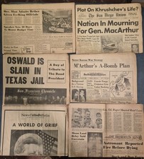 Vintage newspaper lot for sale  Portland