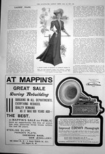 Old antique print for sale  UK