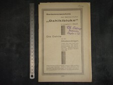 Entrup 1929 dahlien gebraucht kaufen  Schöneiche