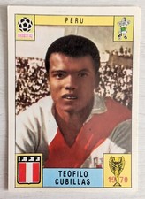 Figurina Sticker TEOFILO CUBILLAS PERU PANINI WC MEXICO 70 1970 ORIGINAL comprar usado  Enviando para Brazil