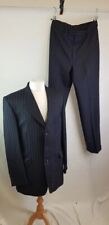 Navy blue pinstripe for sale  STROUD