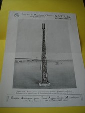 Rarissime depliant epoque d'occasion Rarissime depliant epoque d'occasion  Épinac