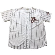 Camiseta de beisebol Kansas City T-Bones XL listra branca botão para cima comprar usado  Enviando para Brazil