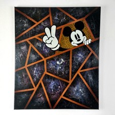 Leinwand gemälde peace gebraucht kaufen  Tanna