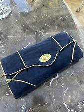 Blue faux suede for sale  UK