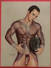 Dessin pastel homme d'occasion  Royan