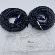 2pack 50ft speakon for sale  Etowah