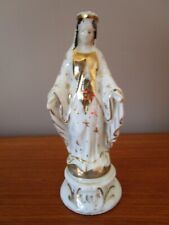 Statuette porcelaine vierge d'occasion  France