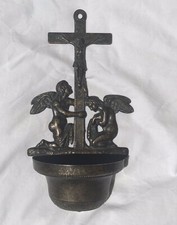 Antica acquasantiera bronzo usato  Cusano Milanino