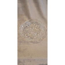 Prato de cristal doce bugiganga tigela padrão starburst prato de vidro transparente 5,5" comprar usado  Enviando para Brazil
