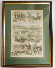 Rabbit hunting framed for sale  BRISTOL