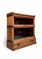 LIBRERÍA ANTIGUA GLOBO ROBLE DORADO MACIZO WERNICKE C1900 segunda mano  Embacar hacia Mexico