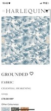 Harlequin grounded fabric for sale  WOKING