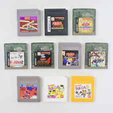 Lote de 10 Gameboy e cartucho colorido somente Nintendo 3210 GBC comprar usado  Enviando para Brazil