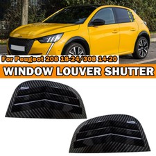 Tampa de persiana quarto janela traseira aparência fibra de carbono para Peugeot 208 308 2014-2020 comprar usado  Enviando para Brazil