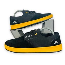 Usado, Emerica The Romero Laced Camurça Preta/Amarelo Mostarda Juvenil Masculino 5.5 comprar usado  Enviando para Brazil