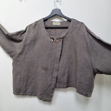 Flaxxxs leinenjacke asymmetris gebraucht kaufen  Verl