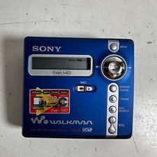 Grabadora reproductor de mini disco clásico digital Sony Net MD Walkman MZ-N707 de colección segunda mano  Embacar hacia Mexico